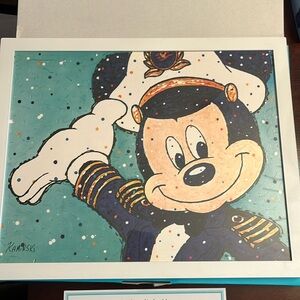 Disney cruise commemorative print